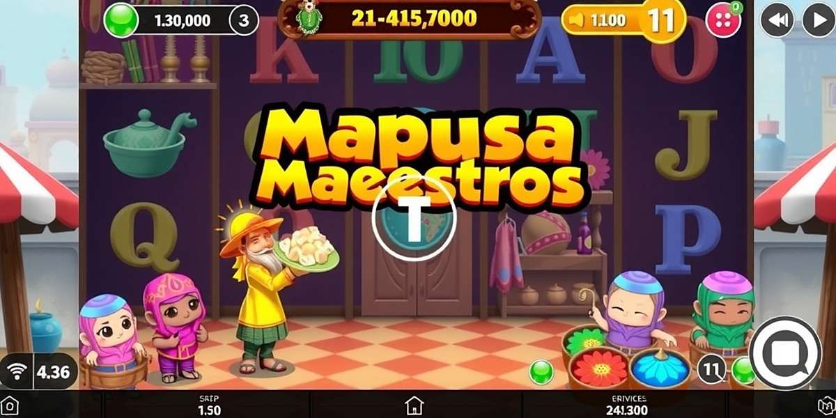 Mapusa Maestros Gameplay Screenshot Mapusa Maestros Gameplay showing Indian market scene with colorful stalls and characters in traditional clothing